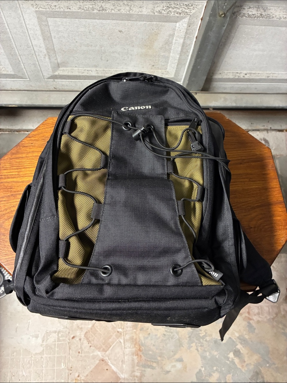 Canon Black and Olive Camera Daypack